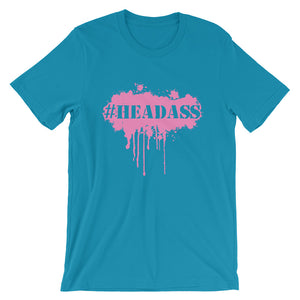 Men's "Headass" T-Shirt - Pink Print