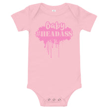 Load image into Gallery viewer, Infant &quot;Headass&quot; Onesie  - Pink Print