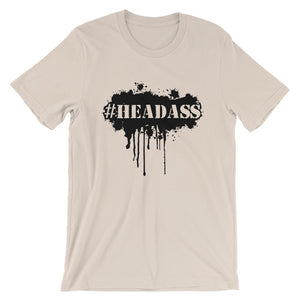 Men's "Headass" T-Shirt - Black Print