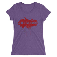 Load image into Gallery viewer, Women&#39;s &quot;Headass&quot; t-shirt - Red Print