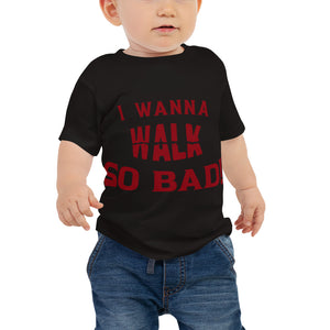 Baby "Walk" Tee - Red Print