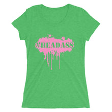 Load image into Gallery viewer, Women&#39;s &quot;Headass&quot; t-shirt - Pink Print