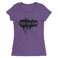 Load image into Gallery viewer, Women&#39;s &quot;Headass&quot; t-shirt - Black Print