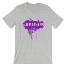 Load image into Gallery viewer, Men&#39;s &quot;Headass&quot; T-Shirt - Purple Print