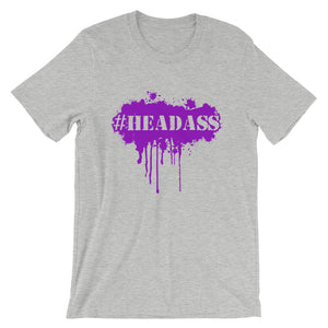 Men's "Headass" T-Shirt - Purple Print