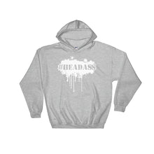 Load image into Gallery viewer, White &quot;Headass&quot; Hooded Sweatshirt