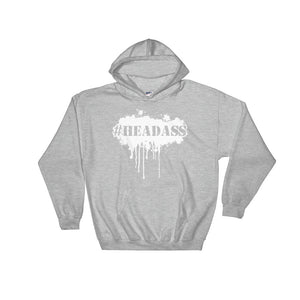 White "Headass" Hooded Sweatshirt