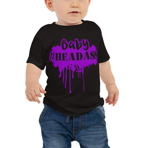 Baby "Headass" Tee - Purple Print