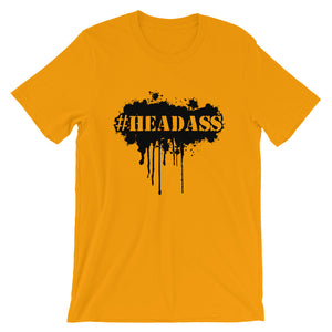 Men's "Headass" T-Shirt - Black Print